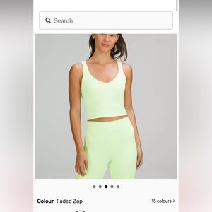 ❌SOLD❌Lululemon size 6 align in faded zap